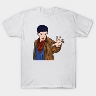 Merlin doing the magic T-Shirt